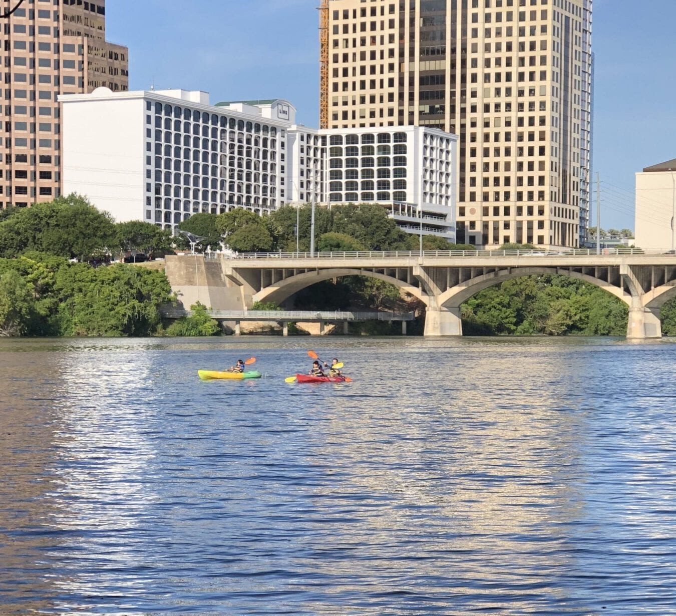 congress bridge and lady bird lake