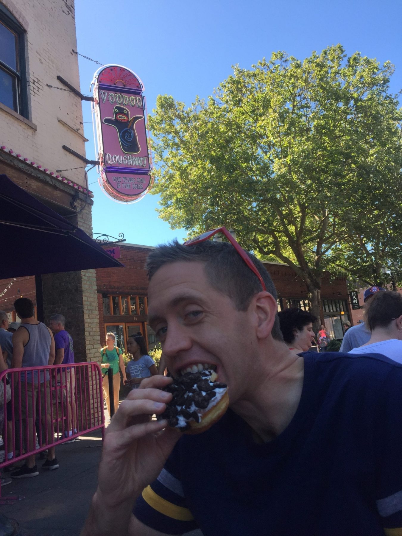 Voo Doo Donuts in Portland