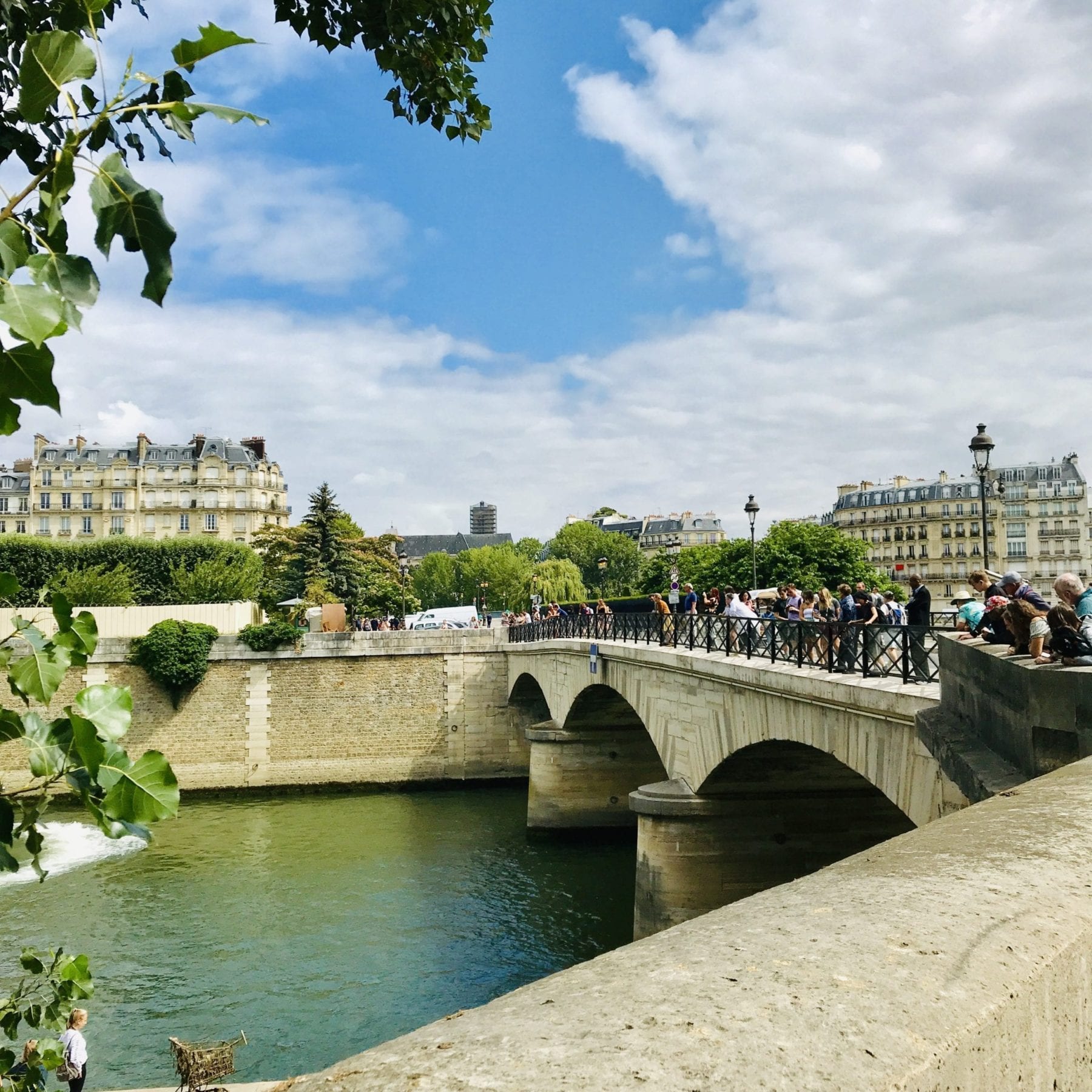 Family vacation in paris