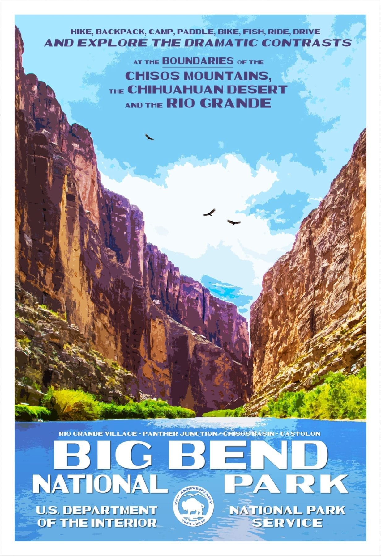 Rob Decker's Poster's Big Bend