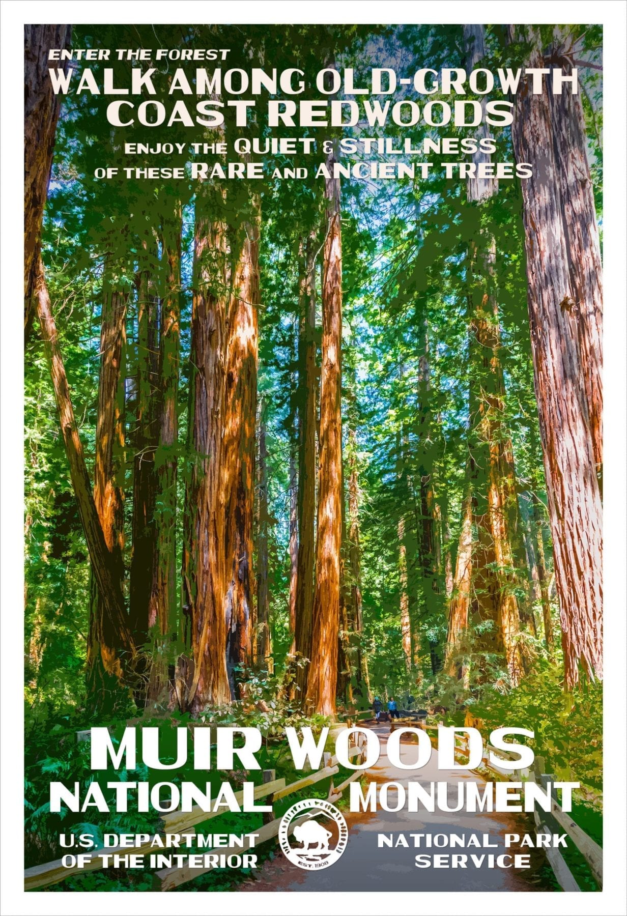 Rob Decker's Poster Muir Woods