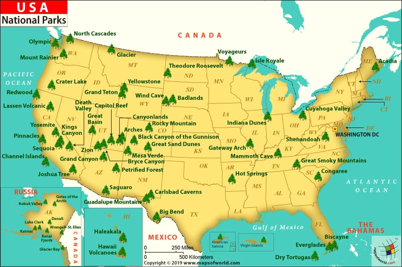 National Park Map