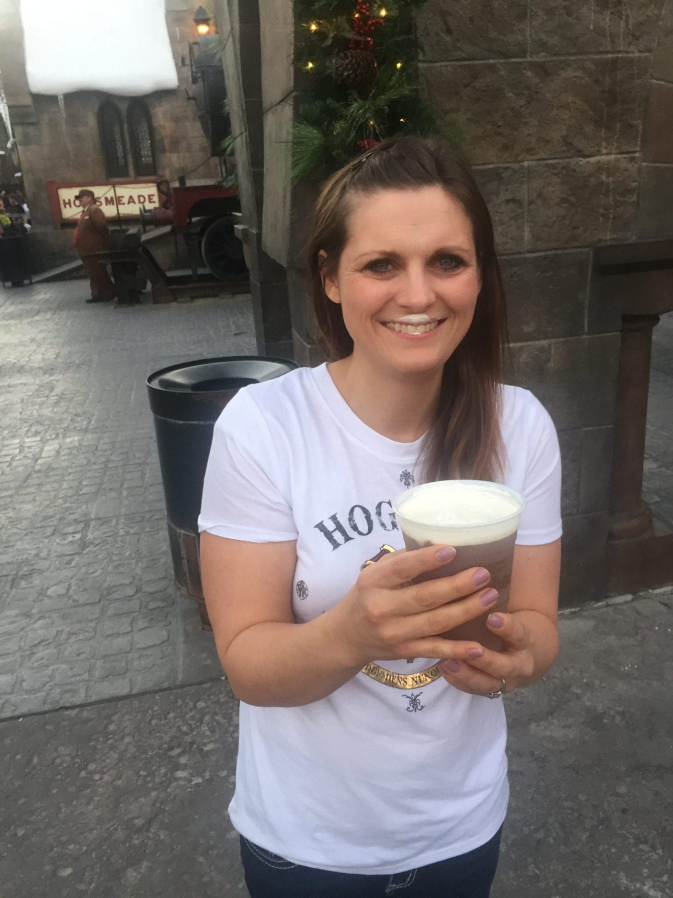 Butter Beer at Harry Potter World