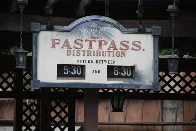 Fast Passs Entrance