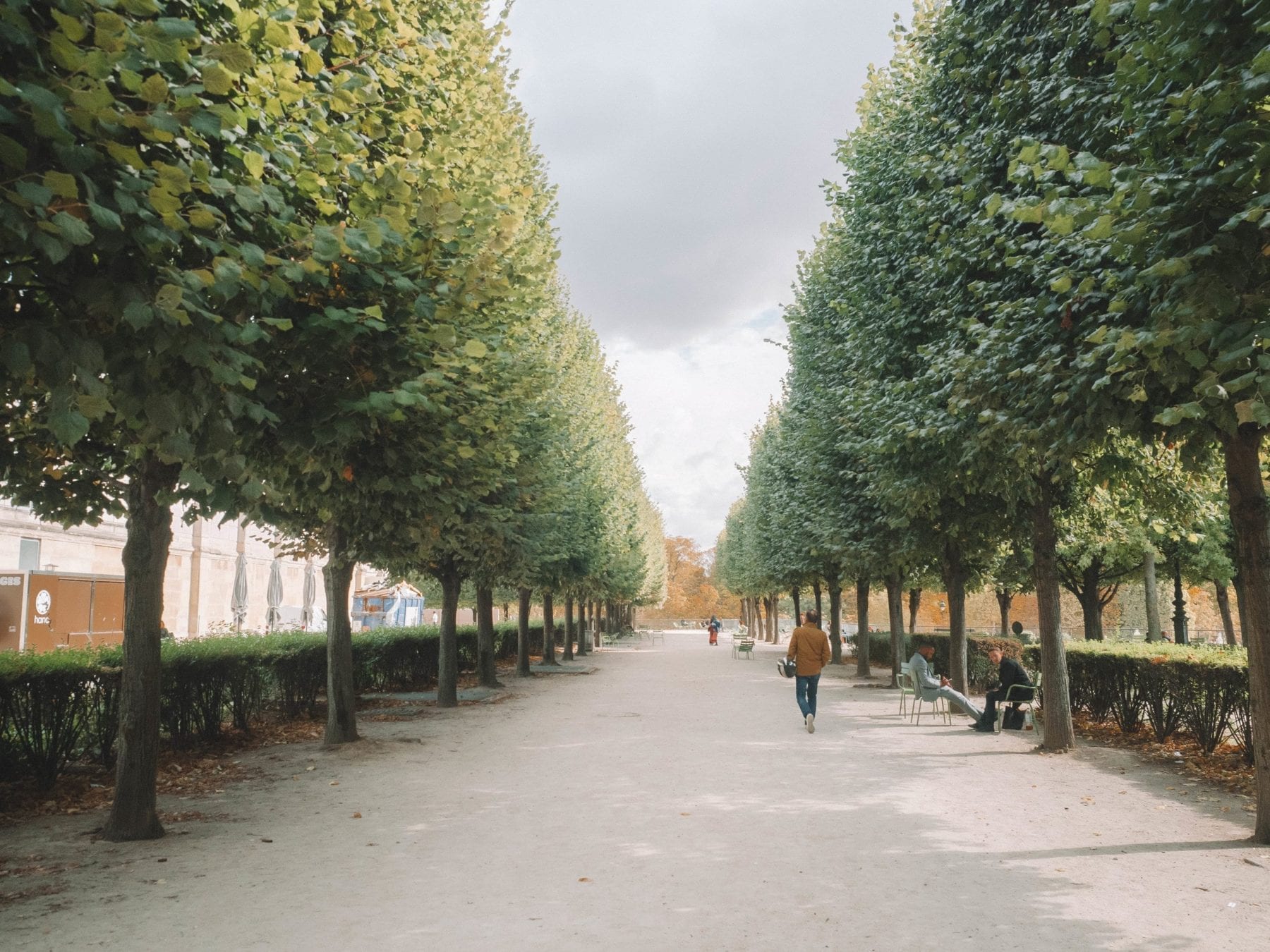 Tuileries Garden in Paris France