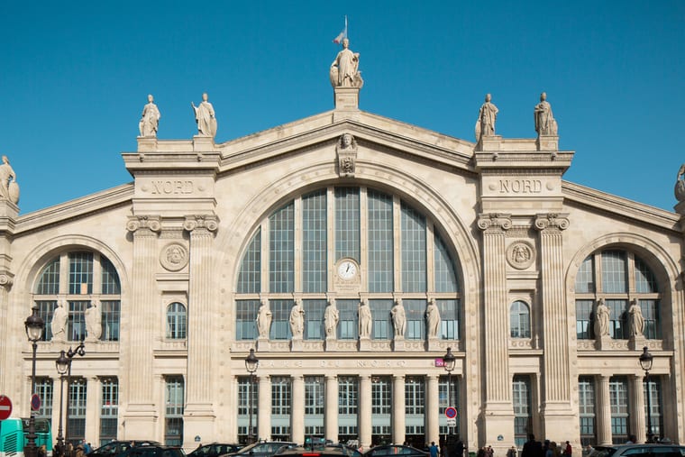 Gare de Nord Paris train station