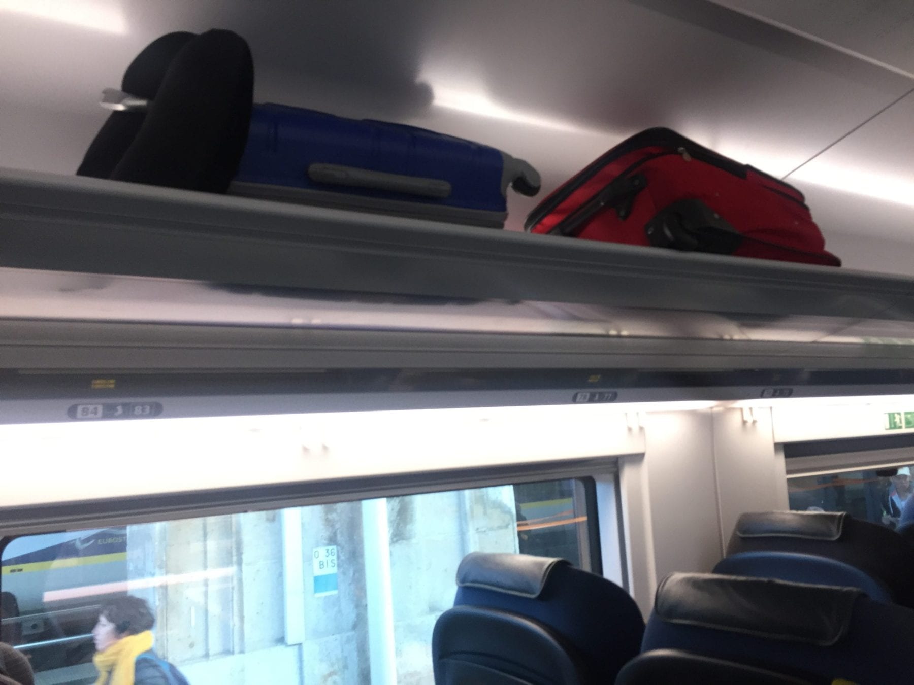 Baggage Space on Eurostar