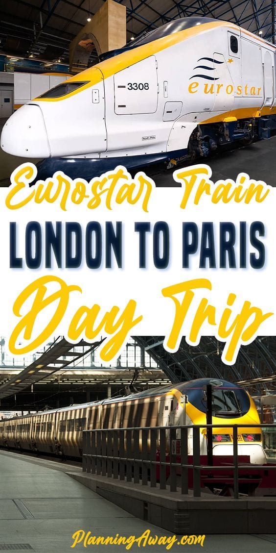 Eurostar London to Paris using the Chunnel