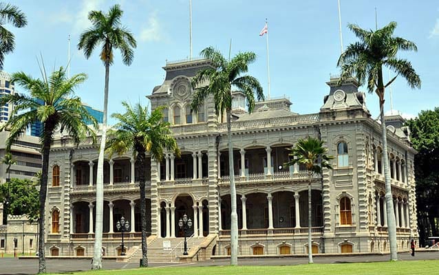 Iolani Palace 1 week in Oahu Itinerary