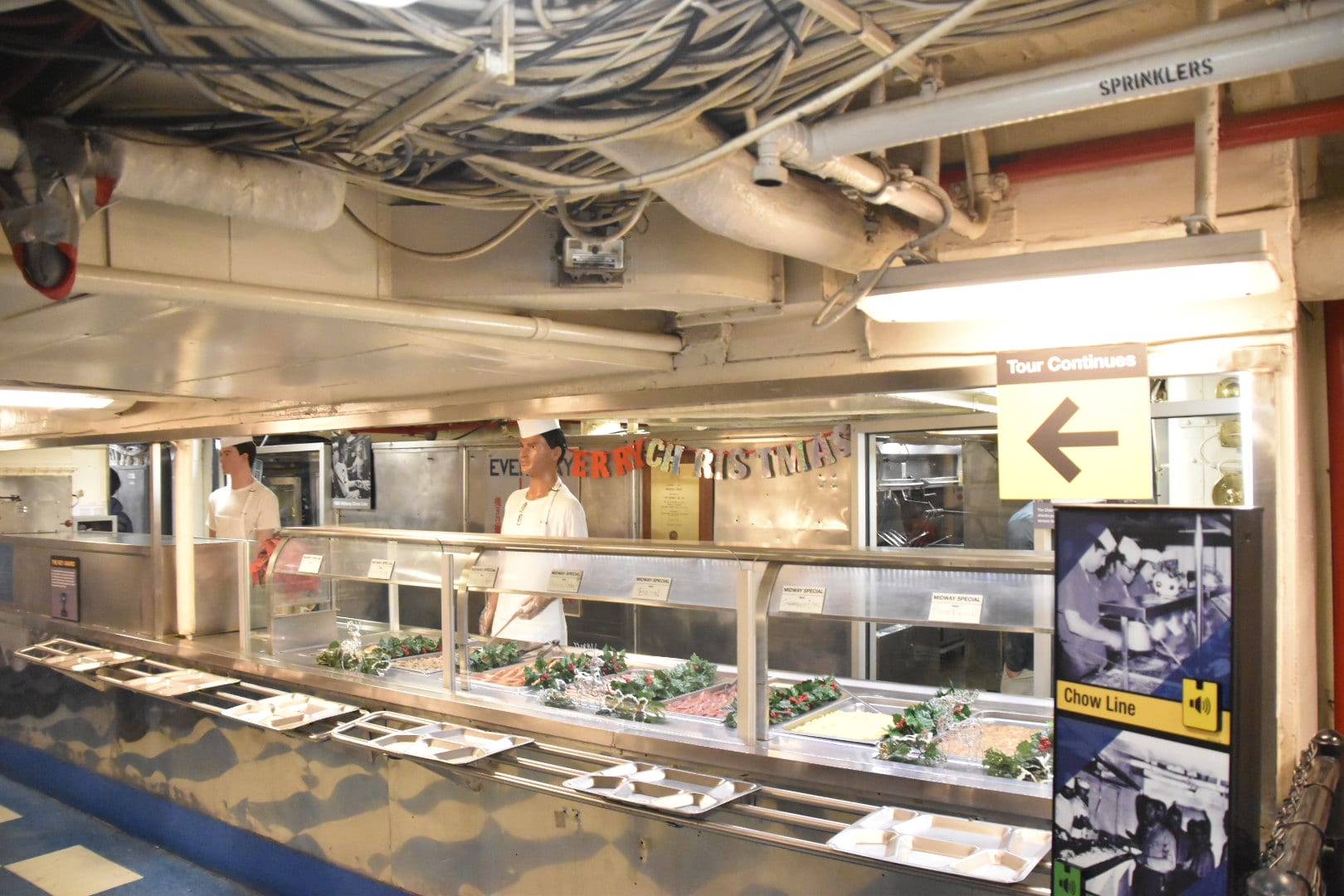 USS Midway below deck