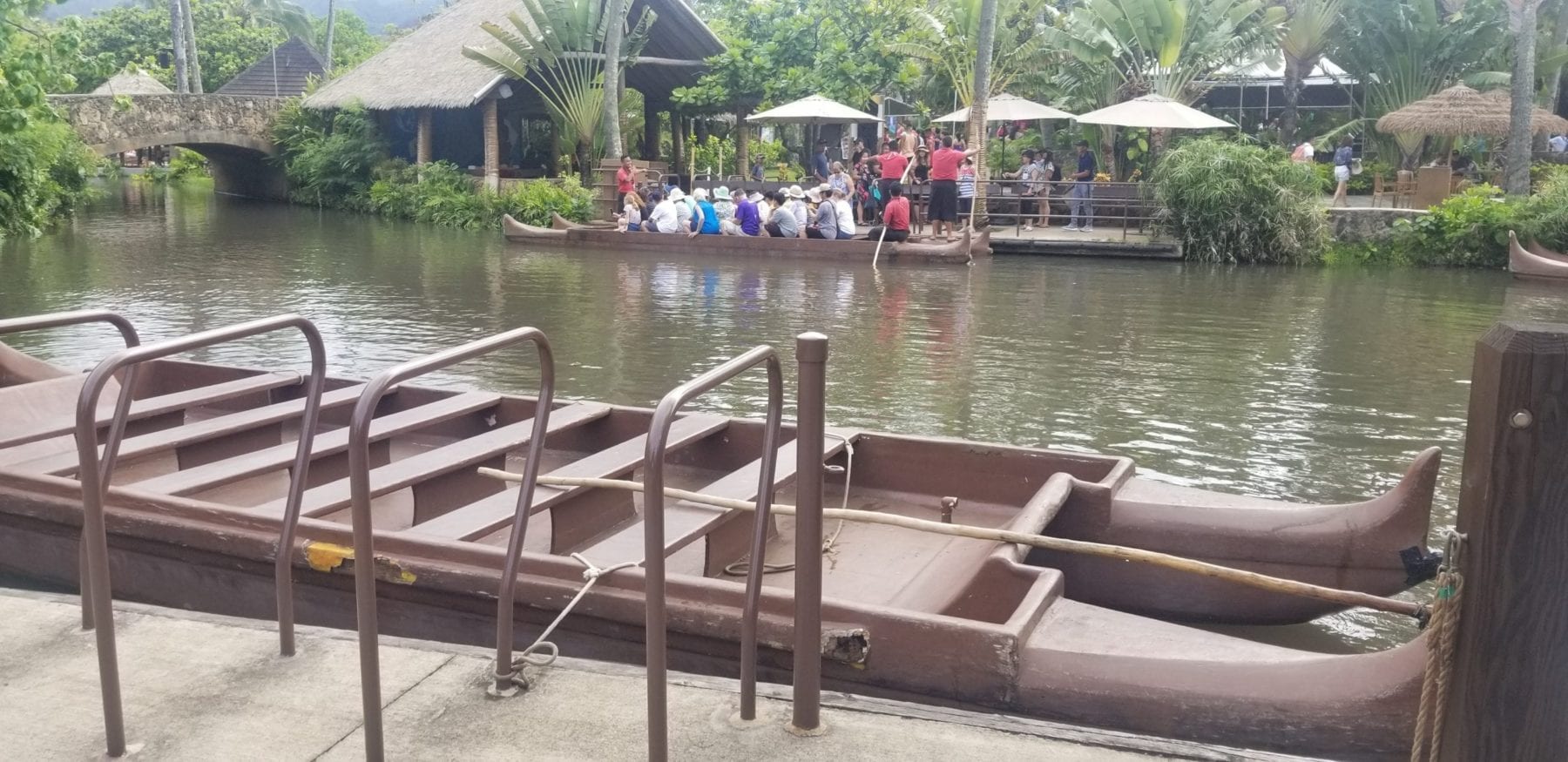 Canoe Tour at the Polynesian Culture Center