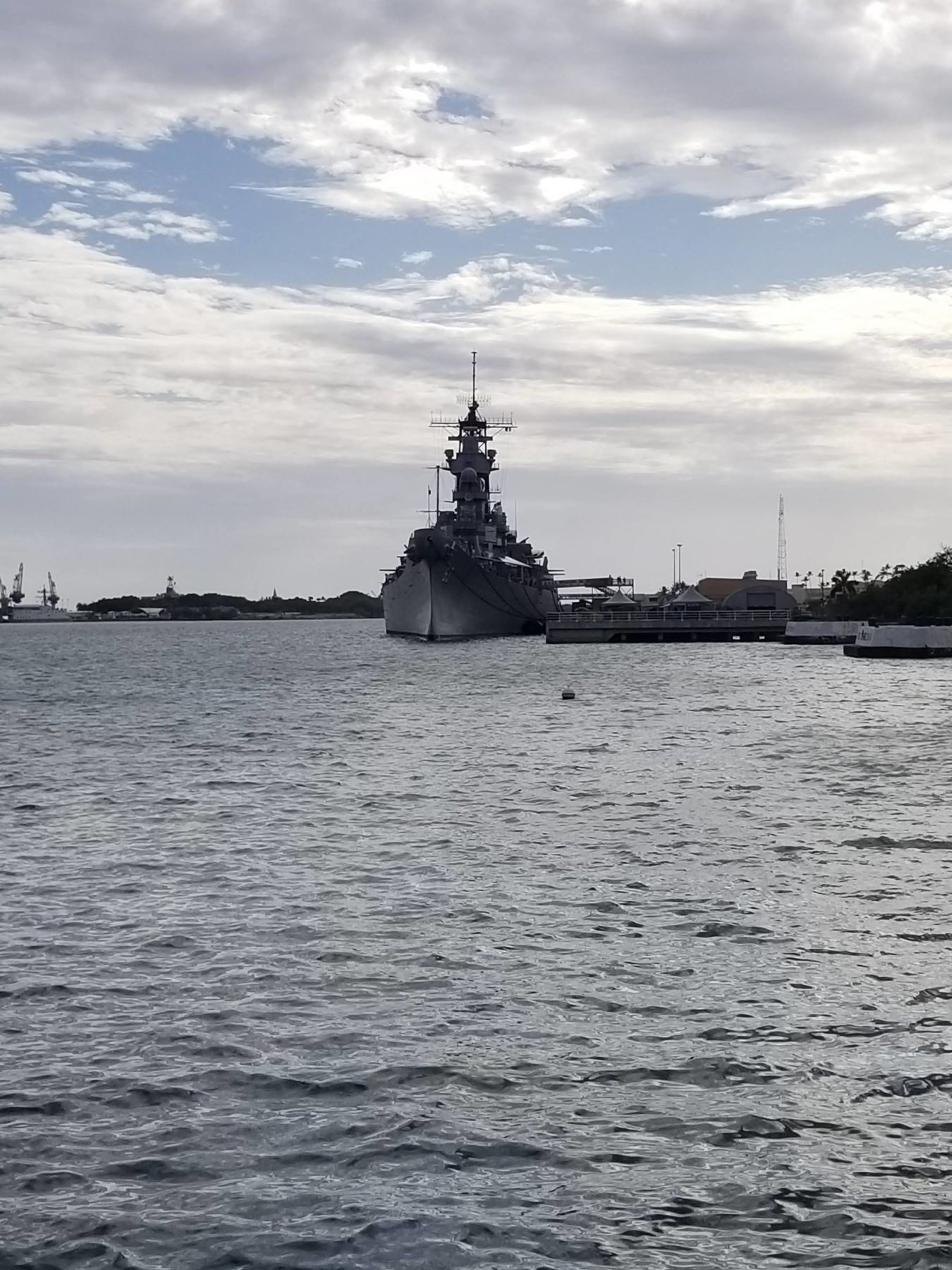 USS Missouri Visit Pearl Harbor