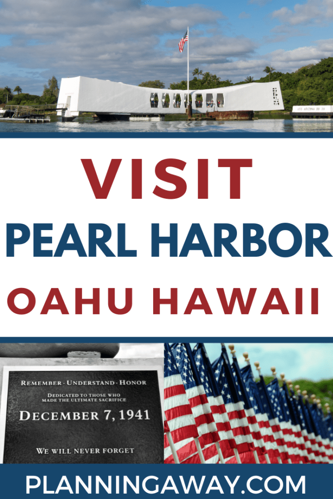 Visit Pearl Harbor Pin for Pinterest