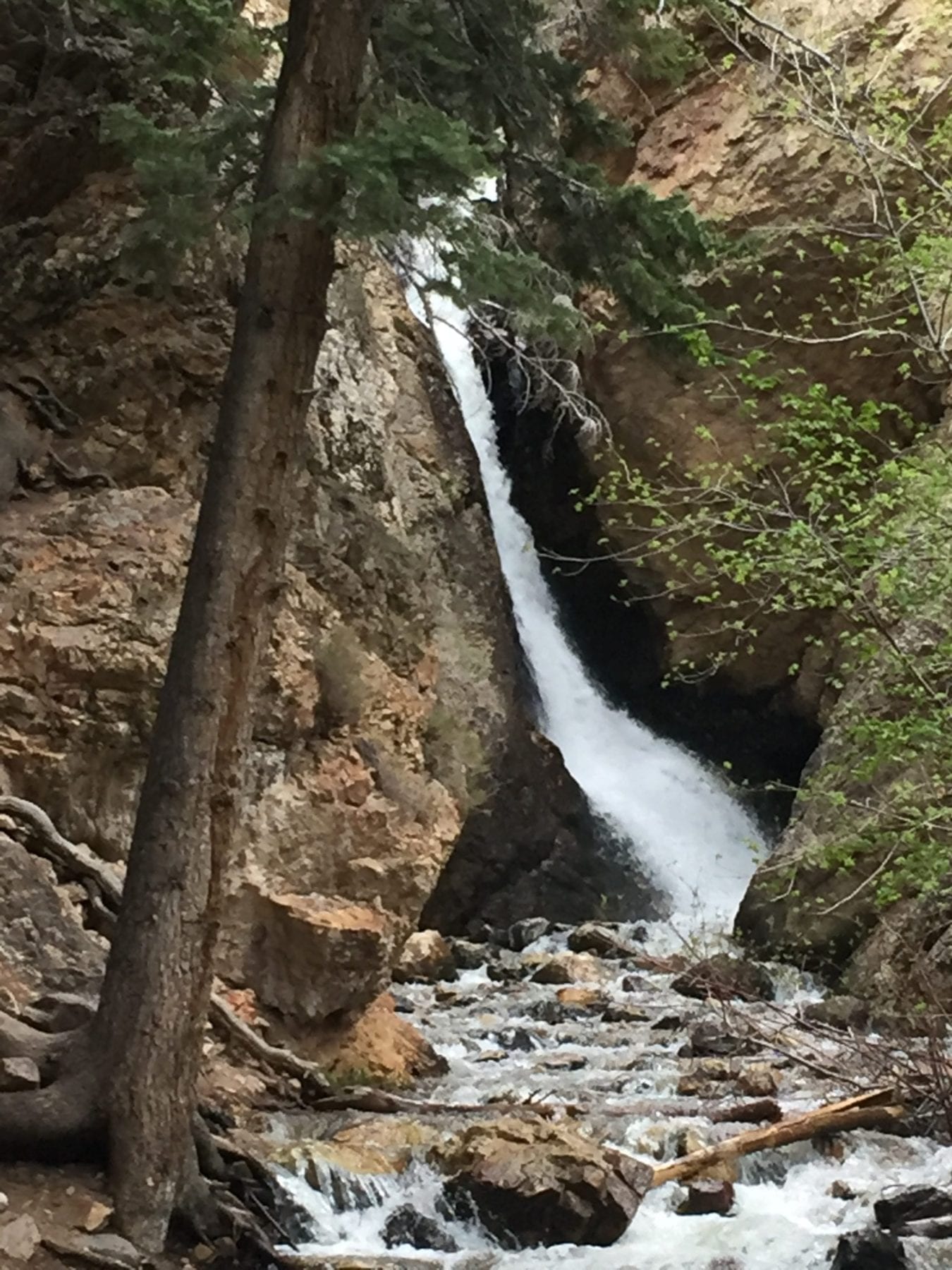 Hidden Falls best hikes in Utah