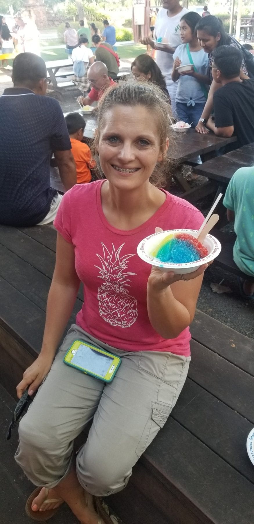 North Shore Oahu HI snowcone