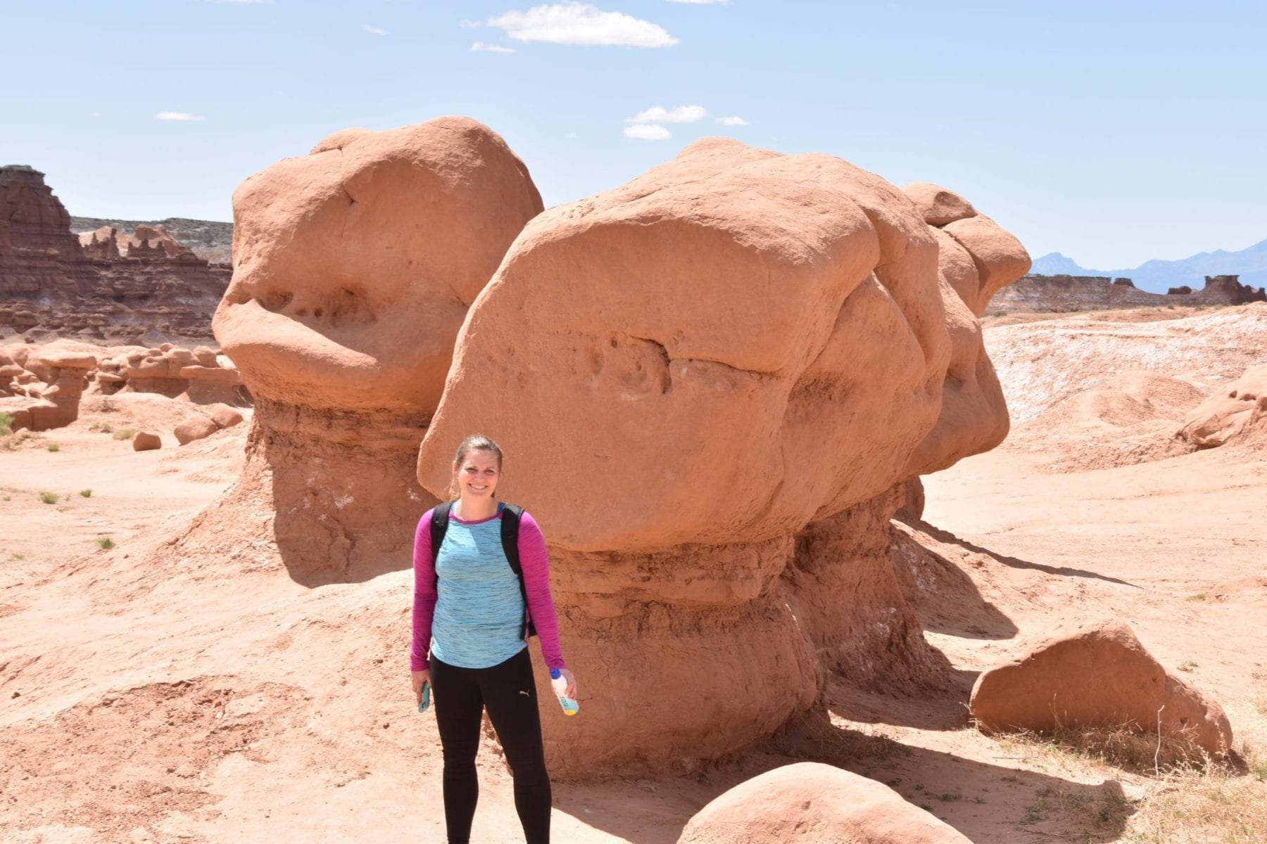 Hiking at Goblin Valley