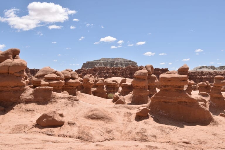 Hiking in Goblin Valley