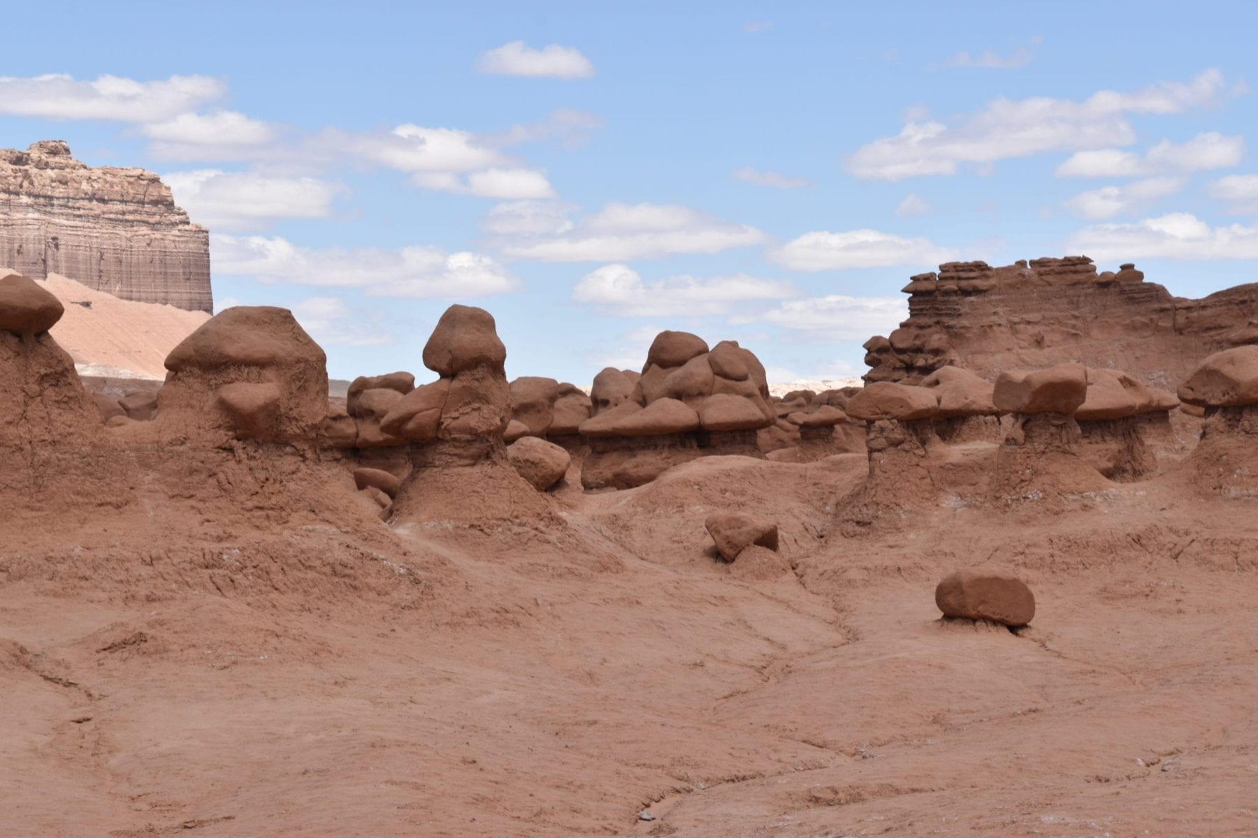 Hiking at Goblin Valley