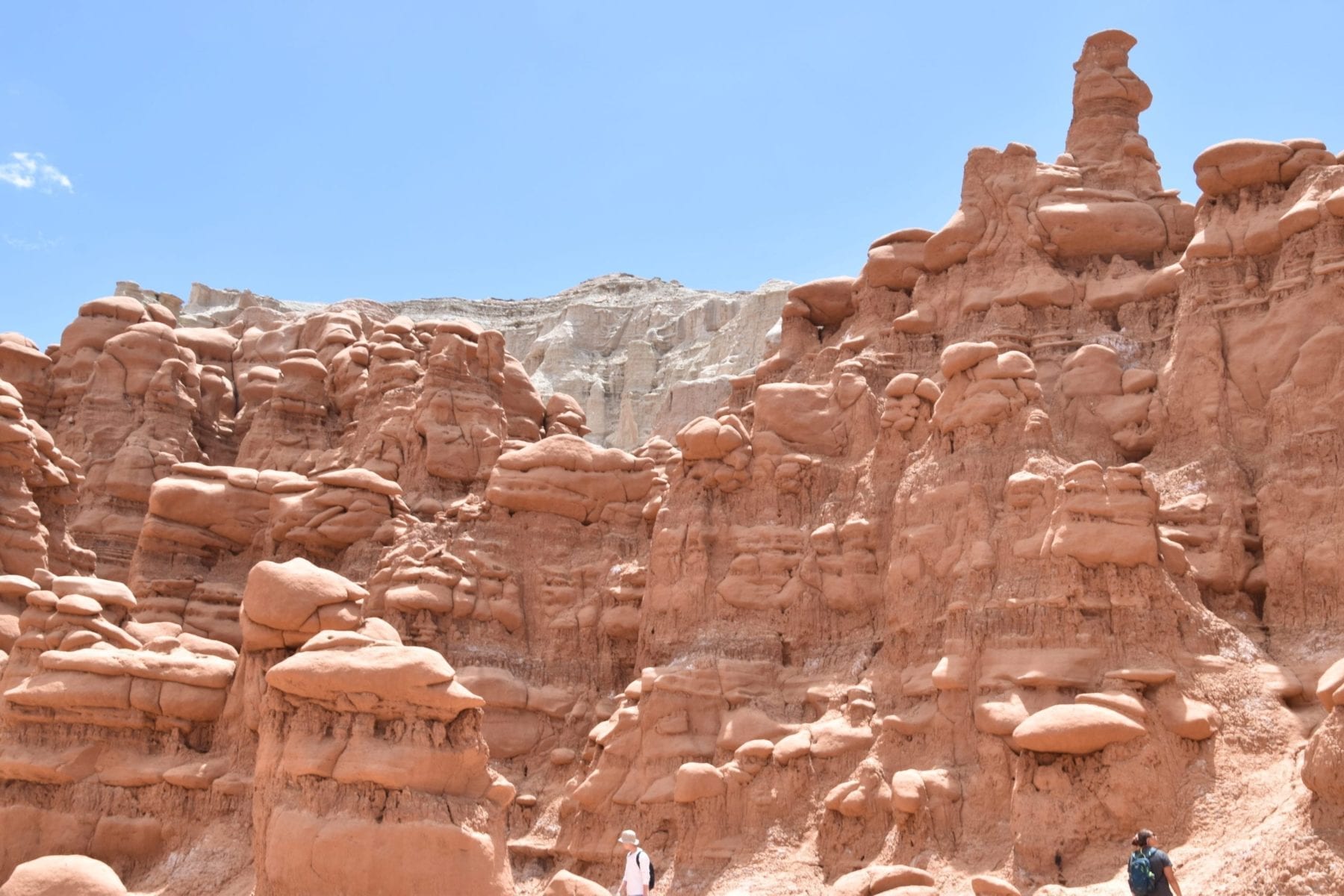 Hiking at Goblin Valley