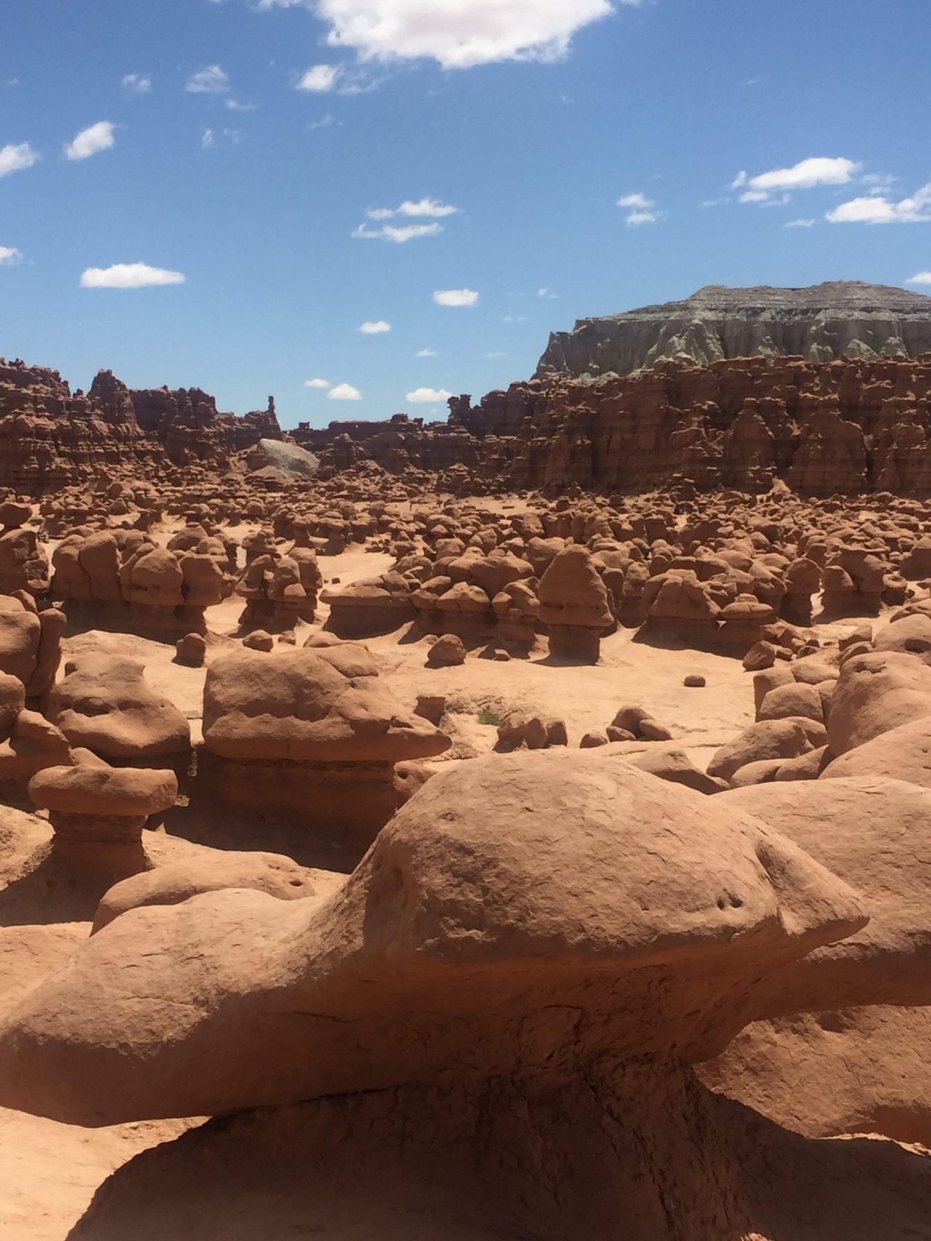 Hiking in Goblin Valley