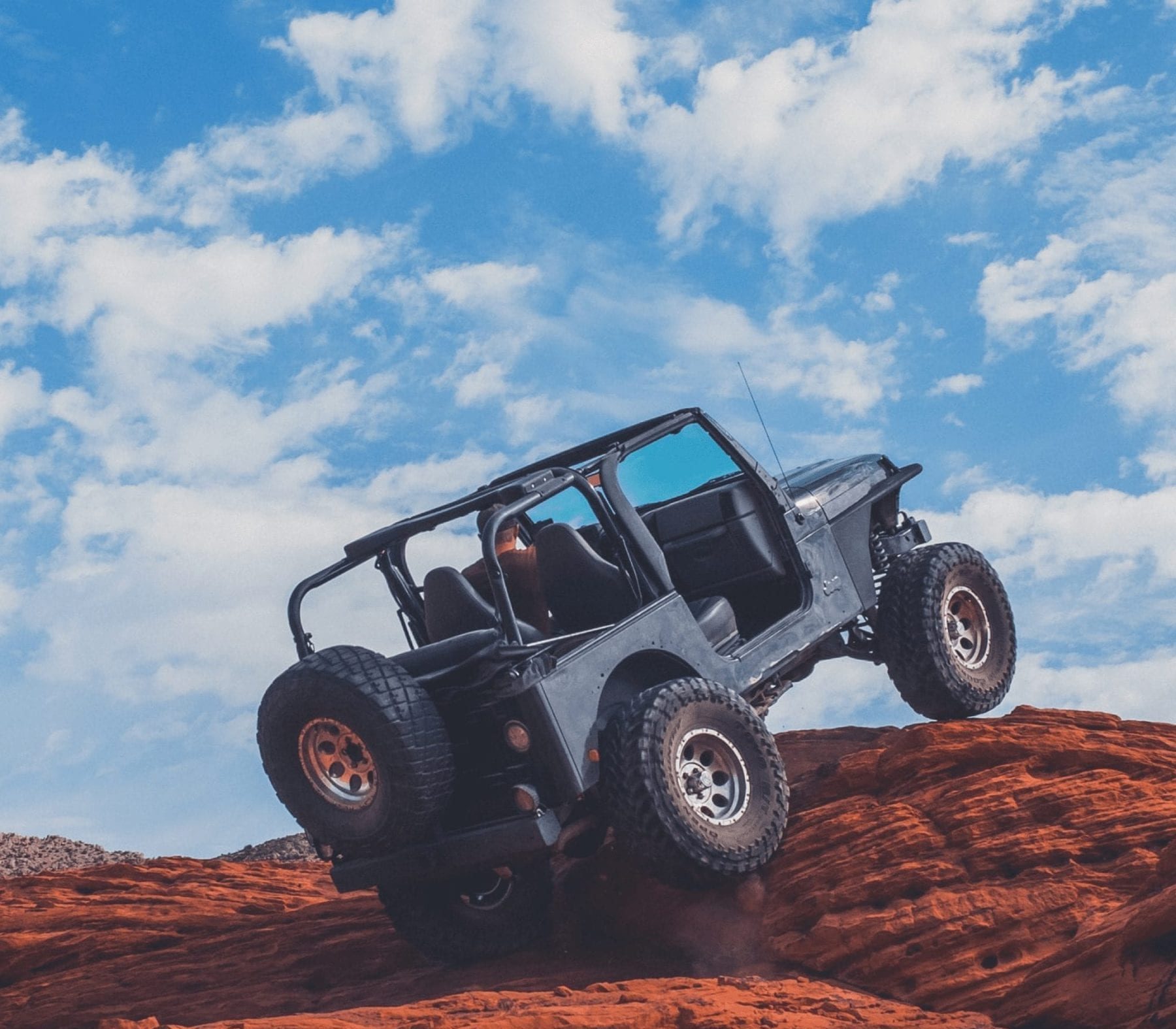 Jeep in Moab