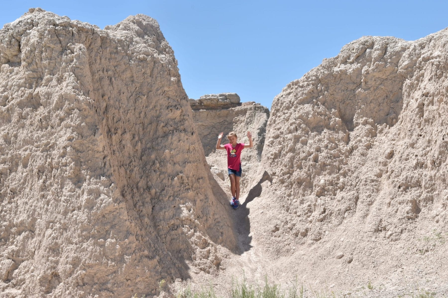 Hiking in the Badlands