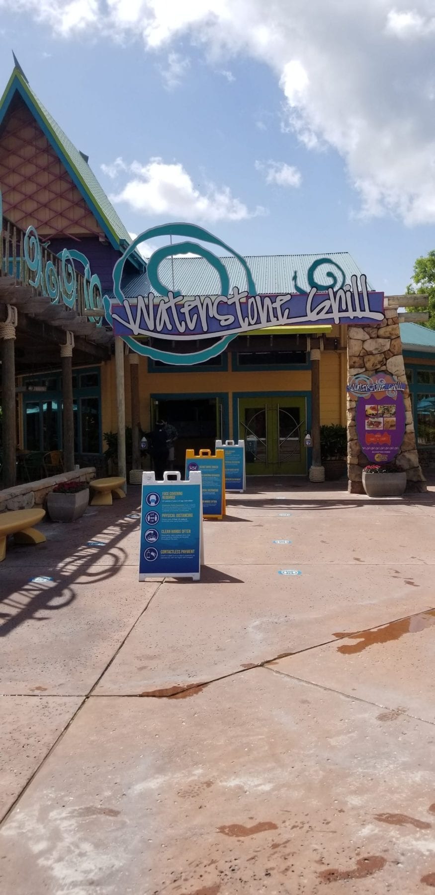 Food at SeaWorld Aquatica