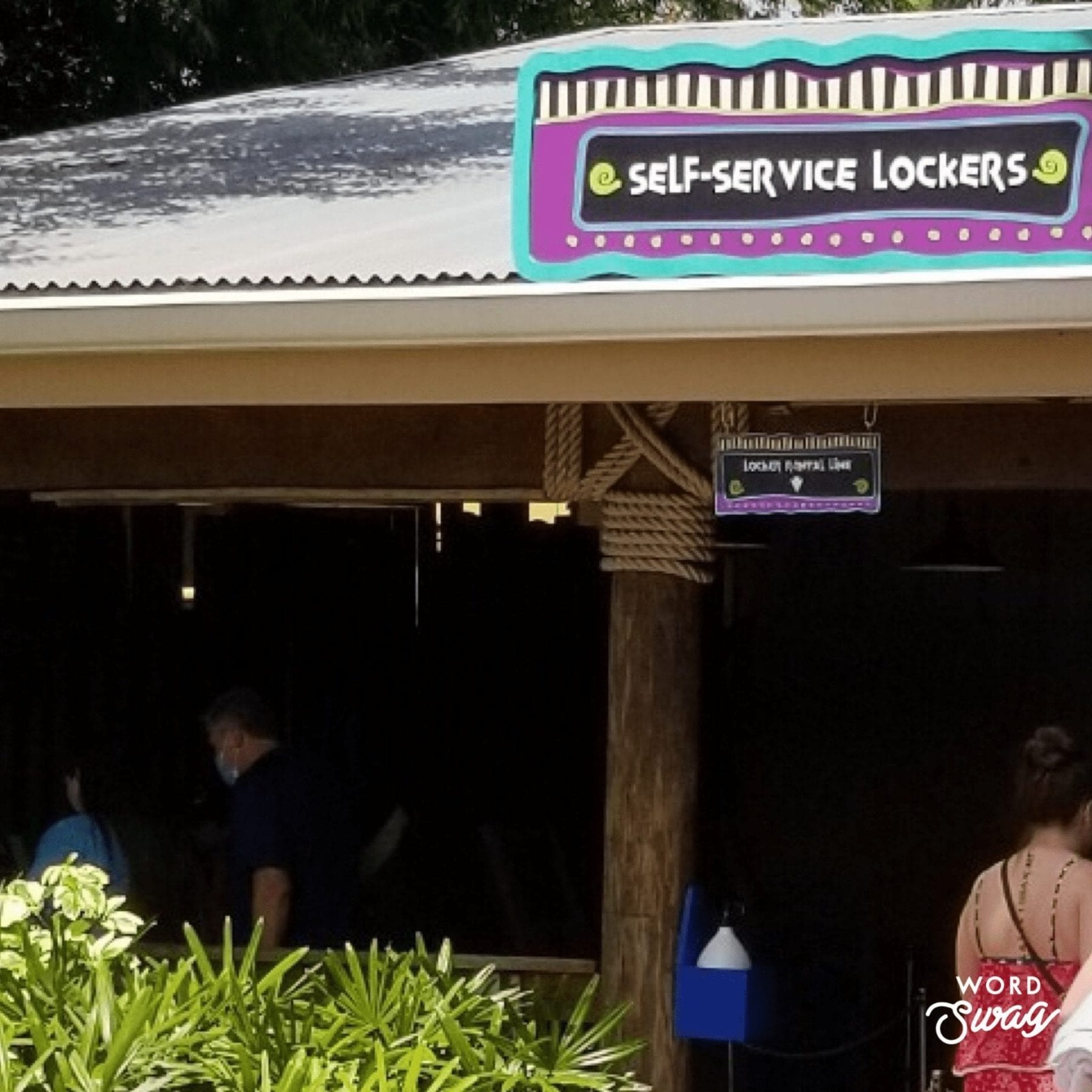 SeaWorld Lockers