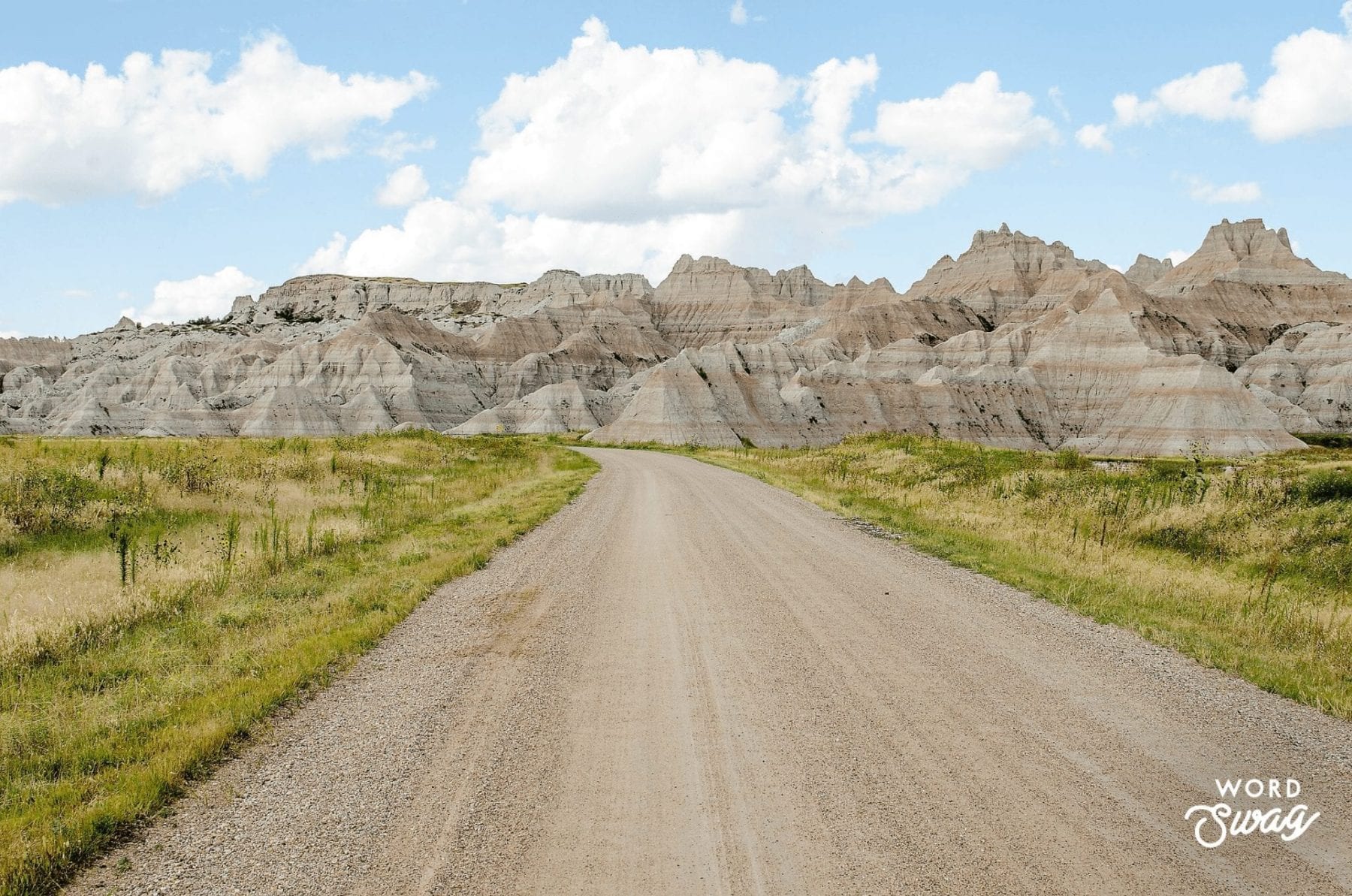 Scenic Drive of Badlands National Park