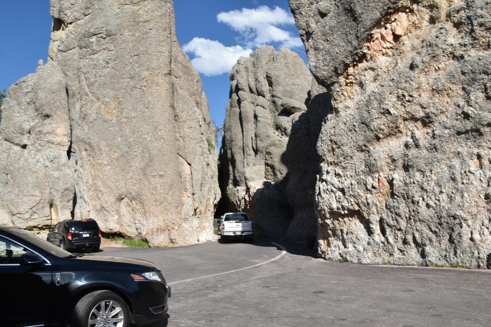 Diving through the Needle Highway tunnel