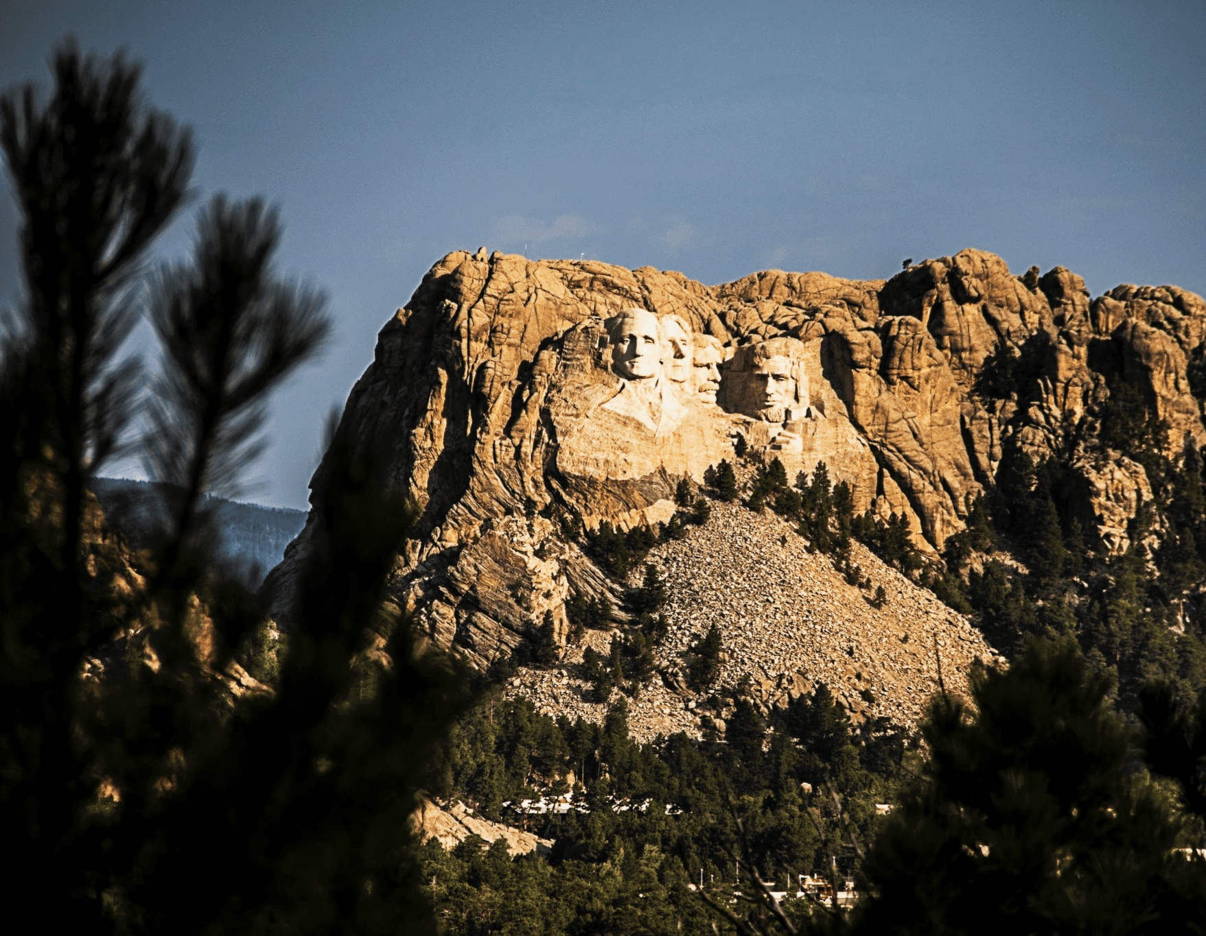 Mount Rushmore From Custer State Park