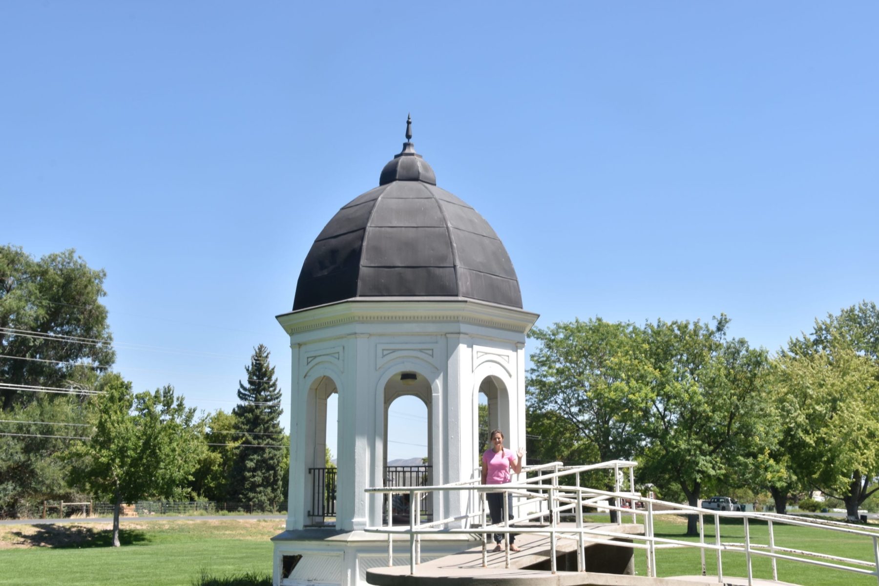 Cupoloa at the Ashley Valley Park