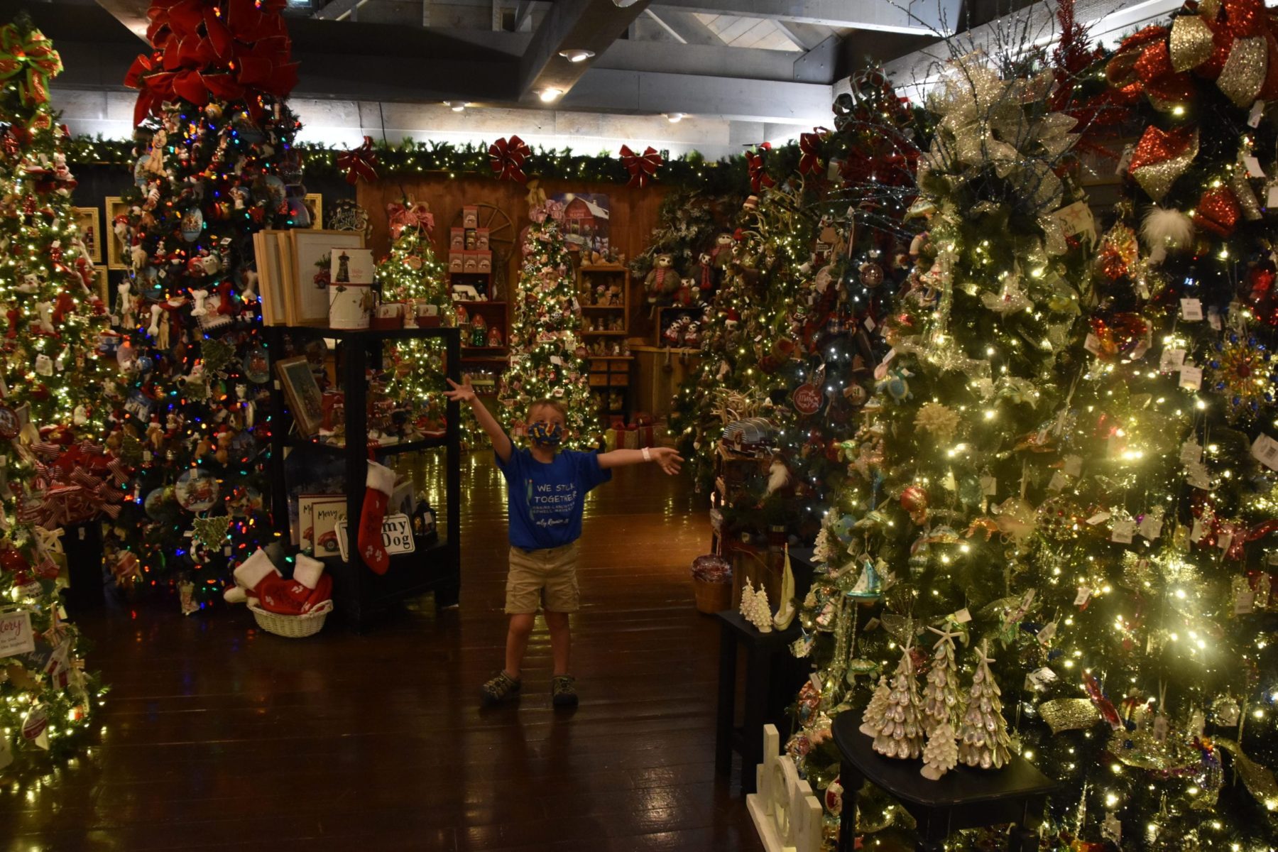 Christmas store at Silver Dollar City