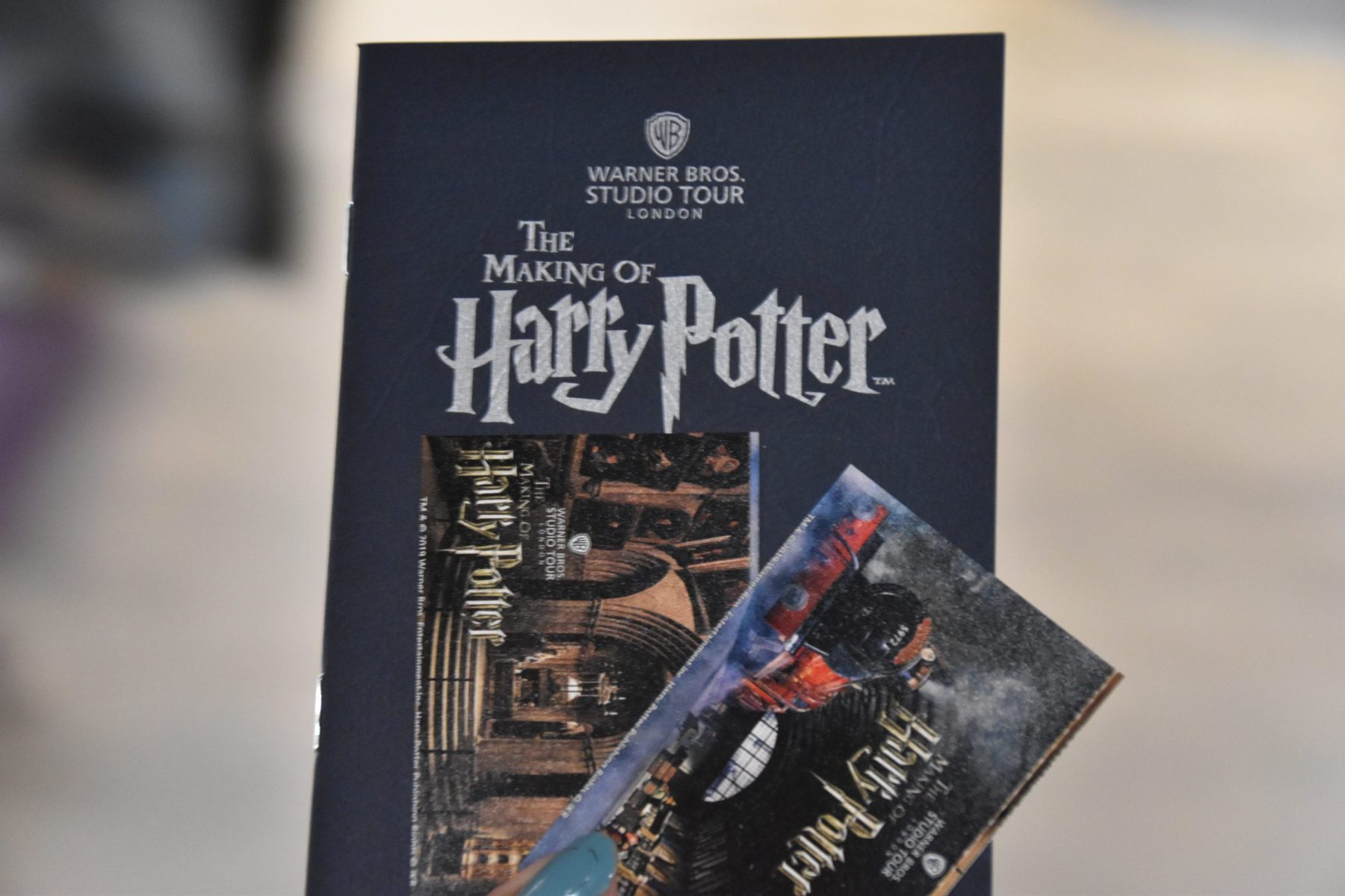 Tickets to Harry Potter Studios London