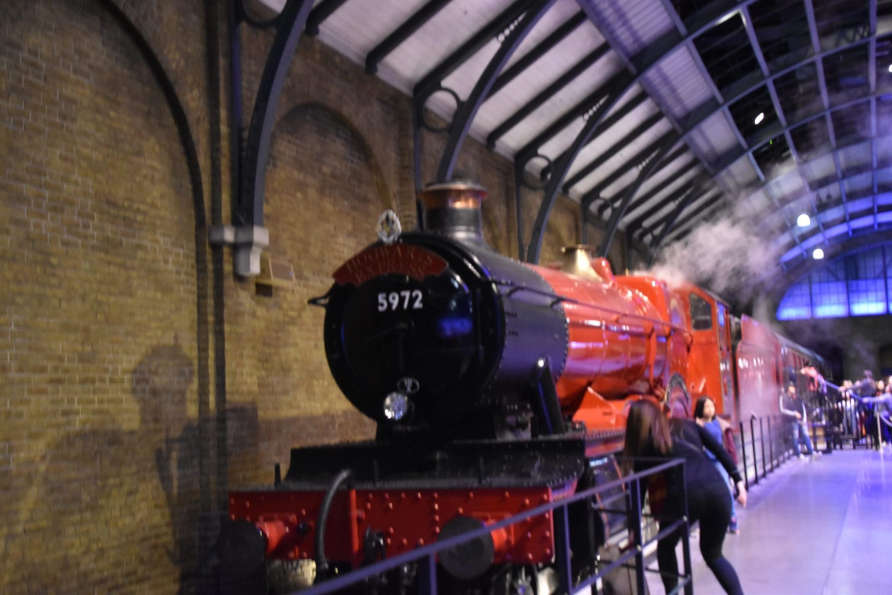 Hogwarts train at Harry Potter Studios London