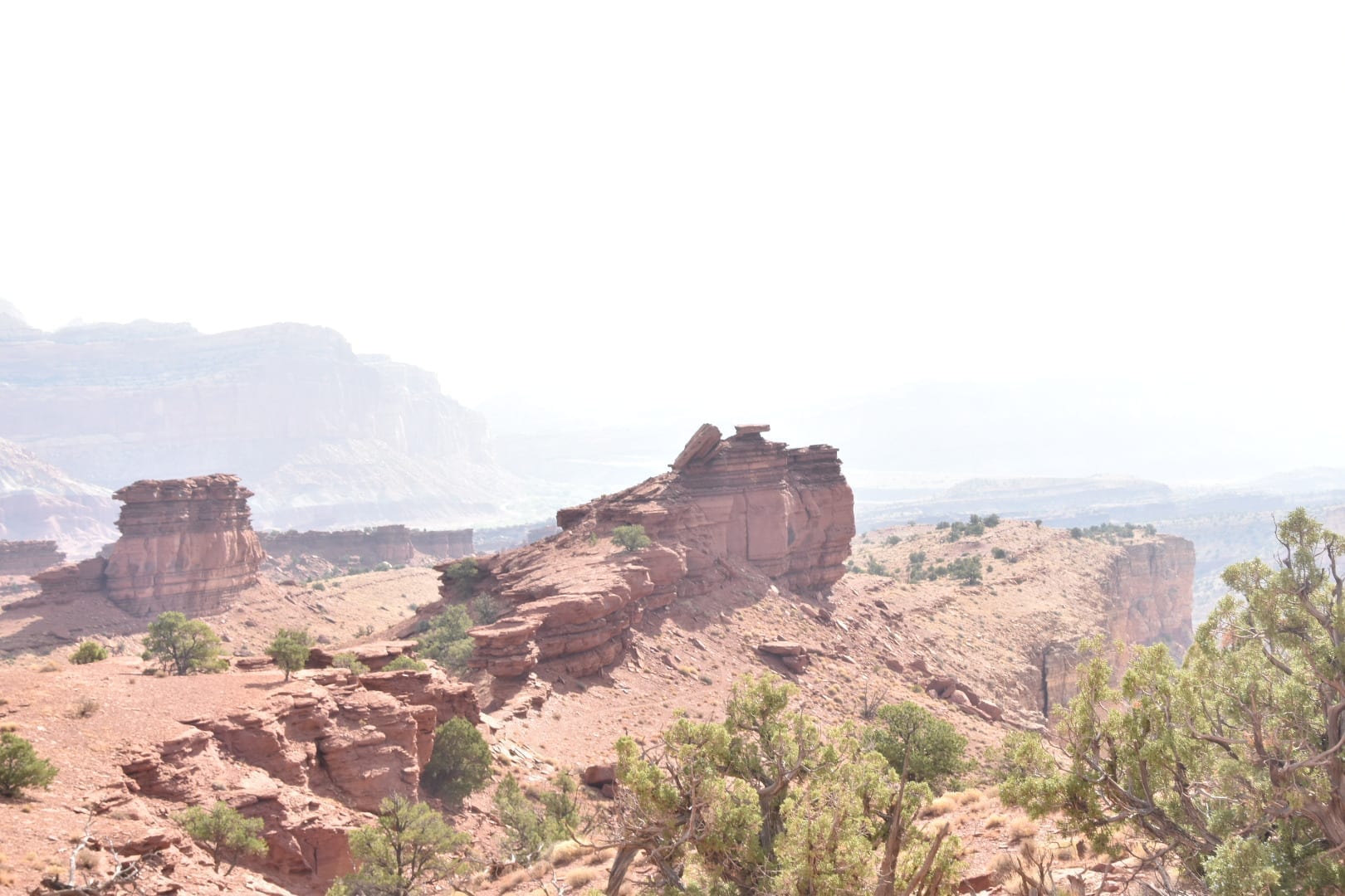 Sunset Point at Capitol Reef National Park