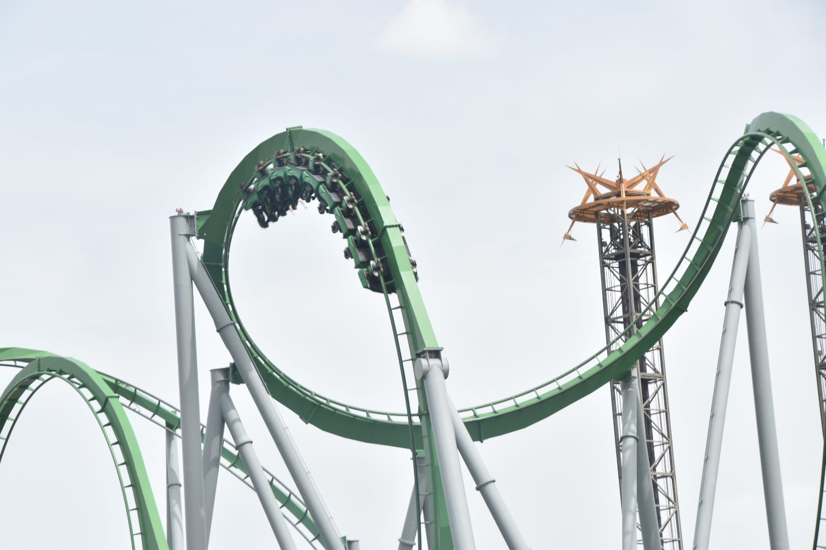 The Hulk Coaster at Islands of Adventure