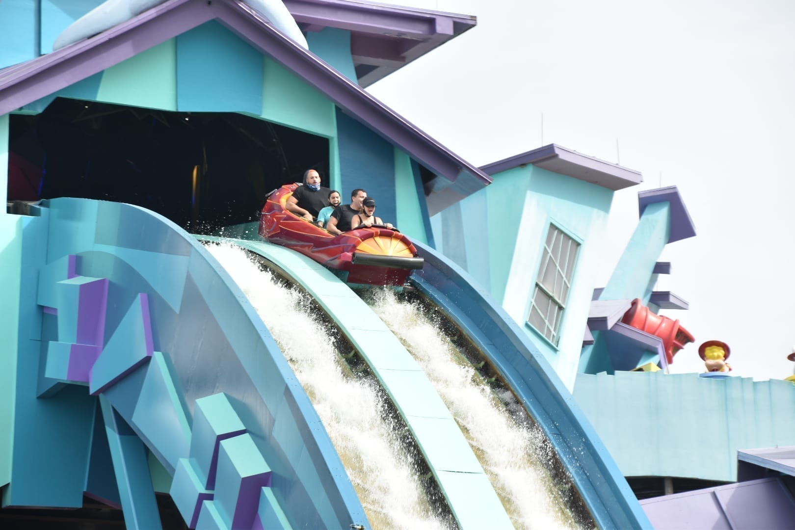 Rides at Islands of Adventure - Dudley do right ripsaw