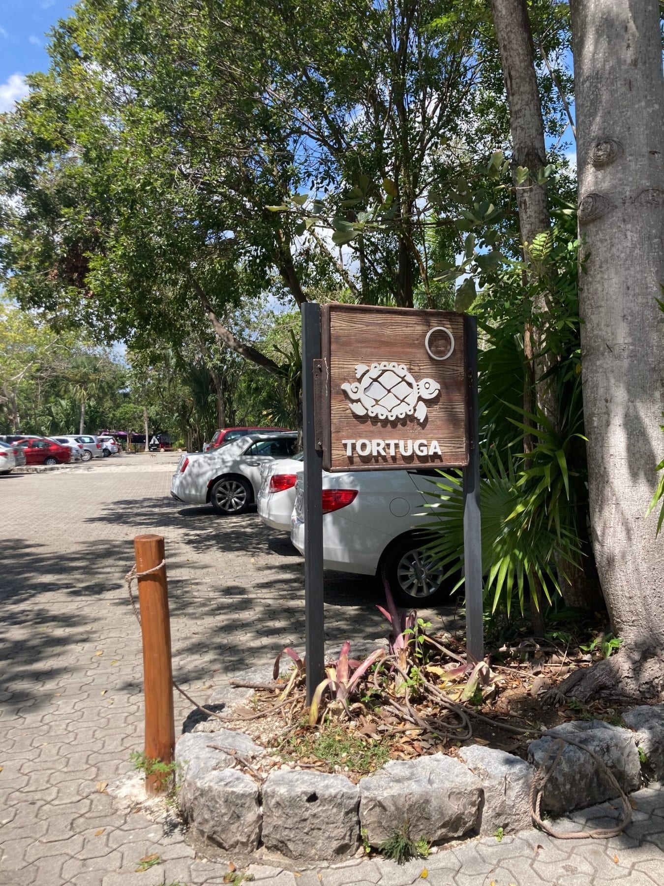 Parking at Xcaret