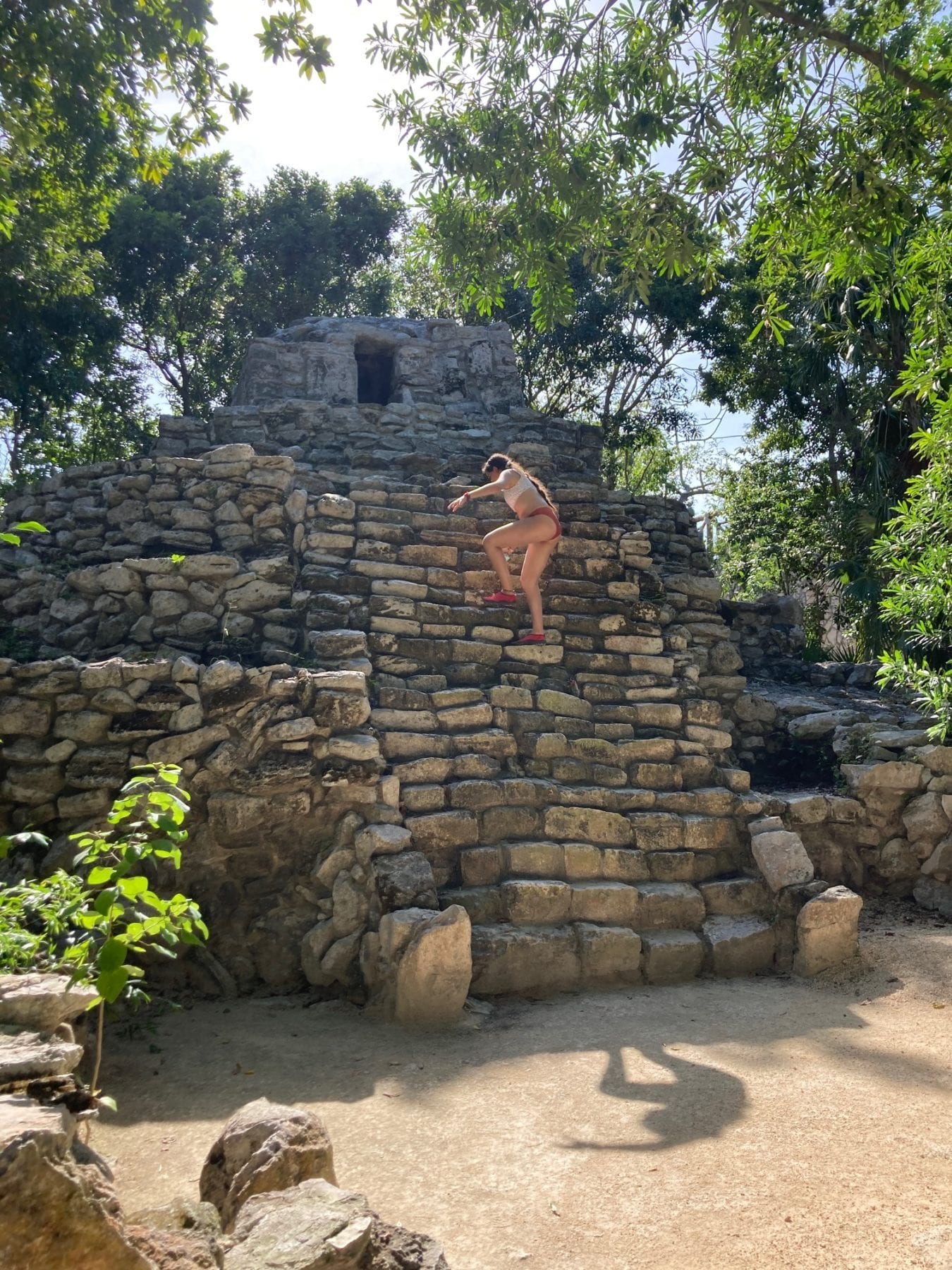 Ruins at Xcaret