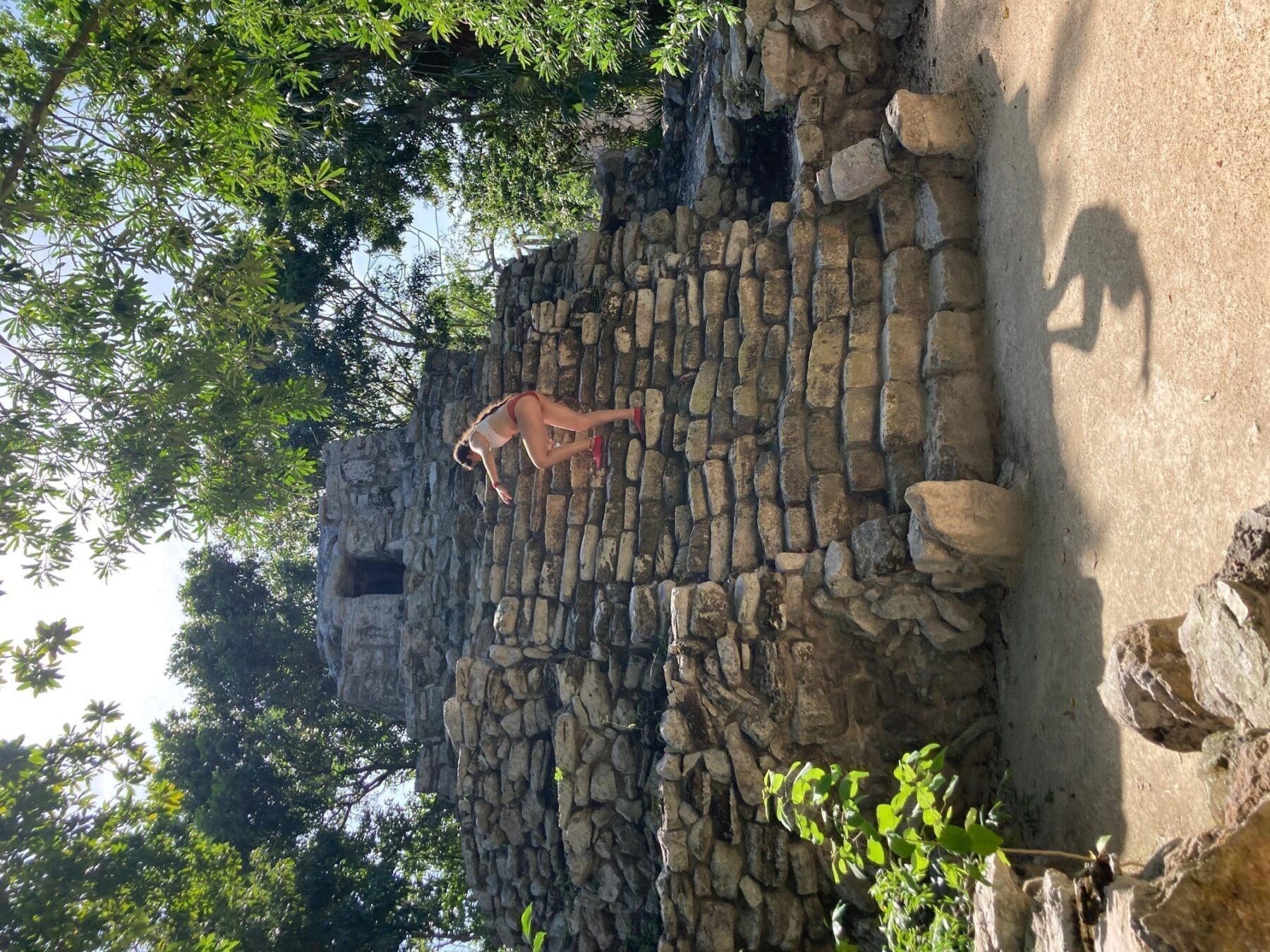 Ruins at Xcaret