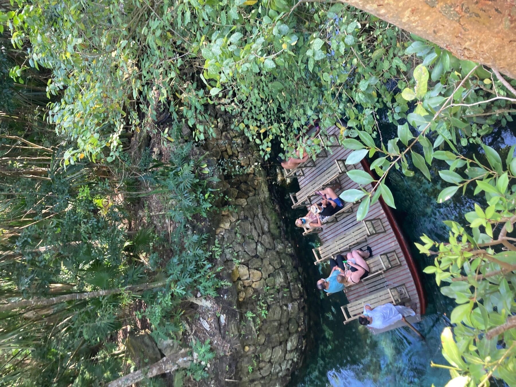 Boat Ride At Xcaret