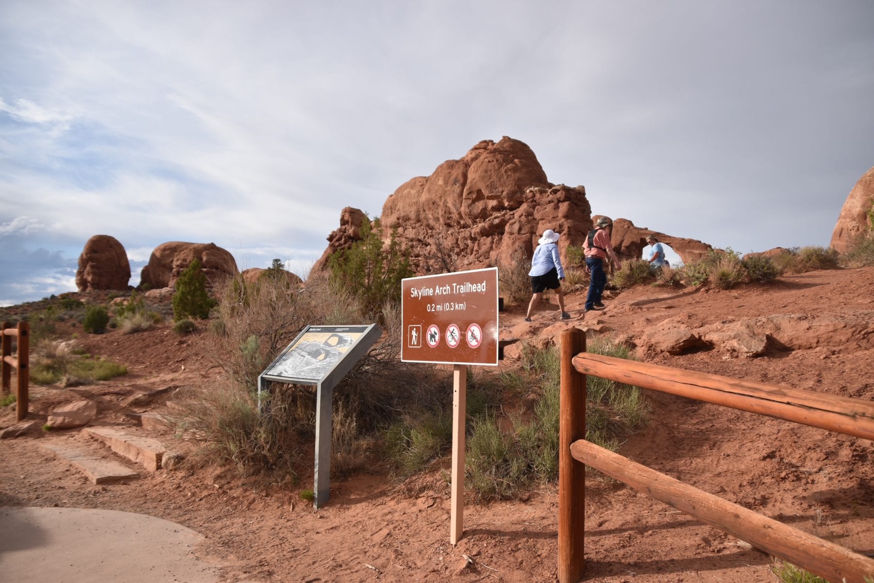 Skyline Trail at Arches National Park