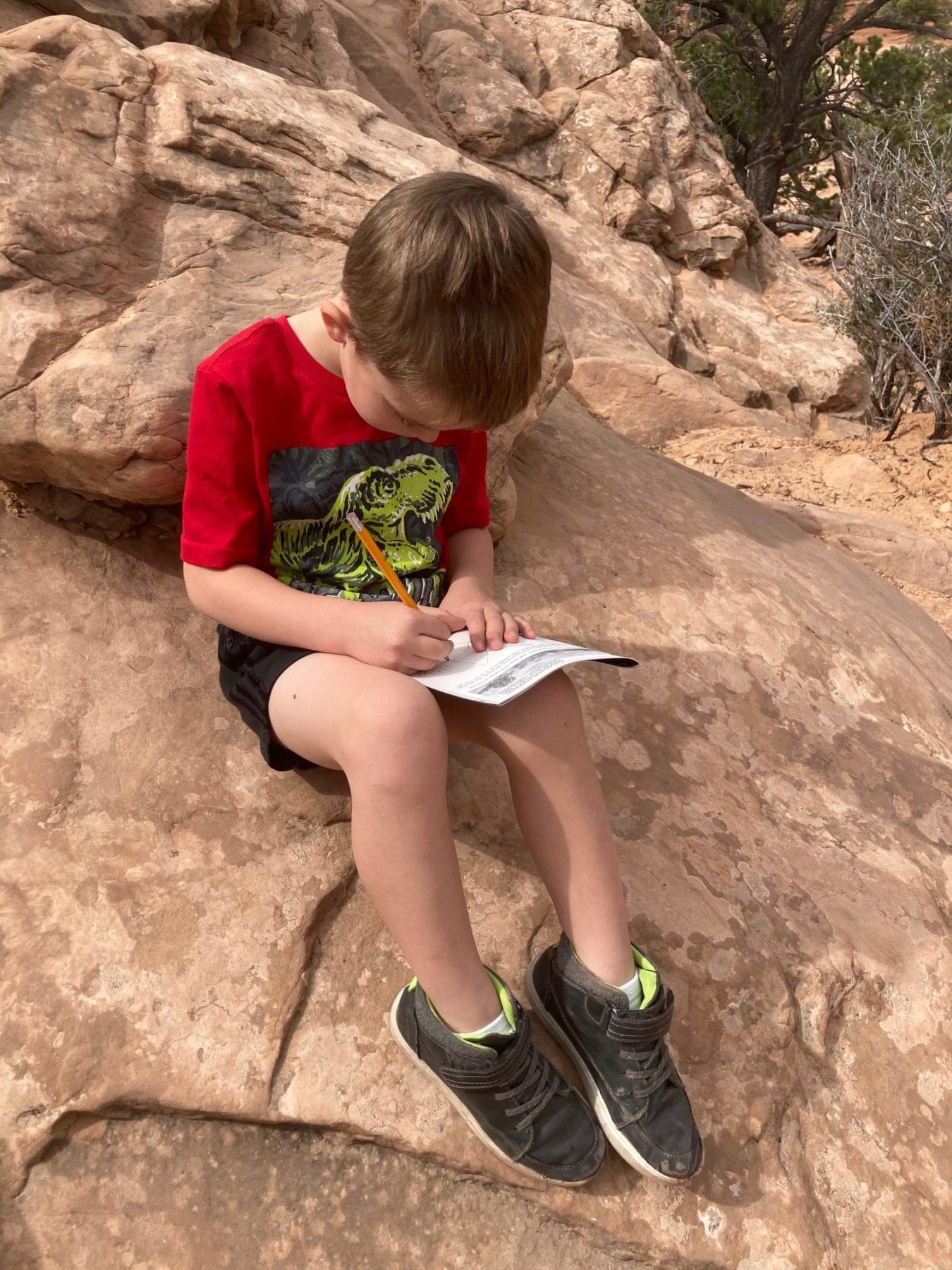 Junior Ranger program at Canyonlands