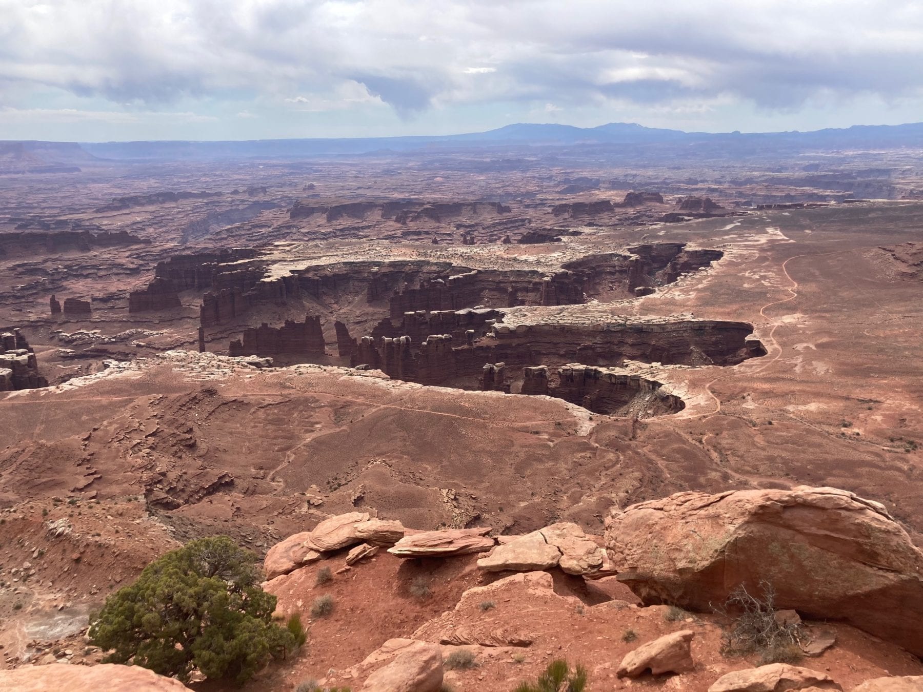 hiking at Canyonlands