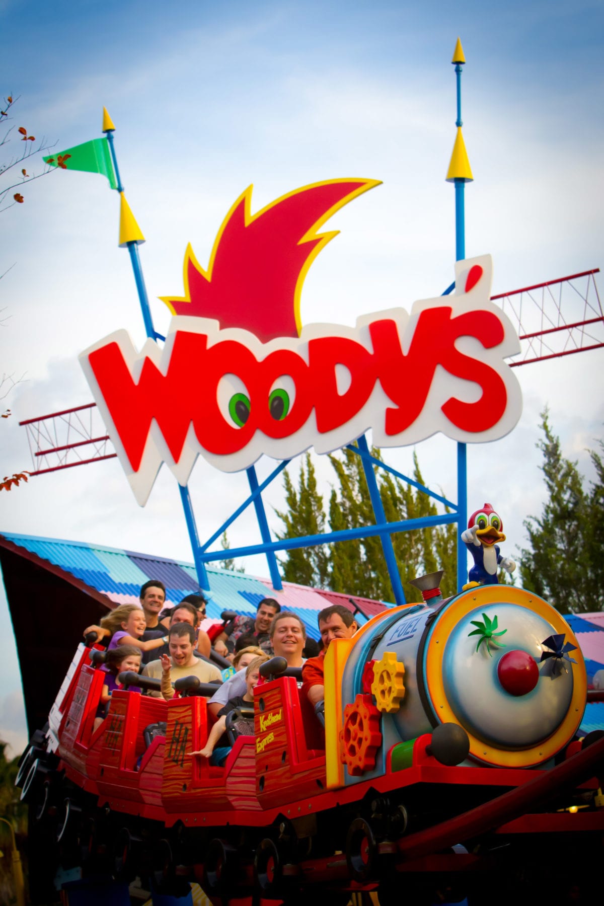 Woody Wood Peckers Nuthouse Coaster - Rides at Universal Studios Orlando