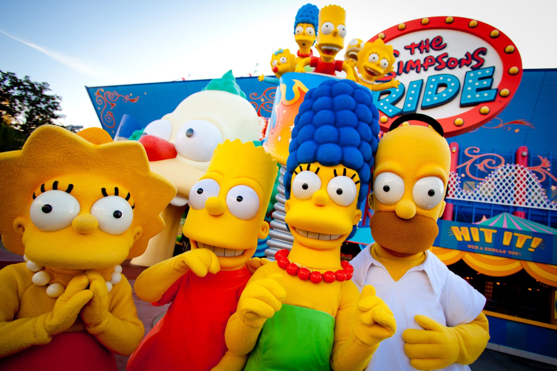 Best Ride at Universal Studios The Simpson Ride