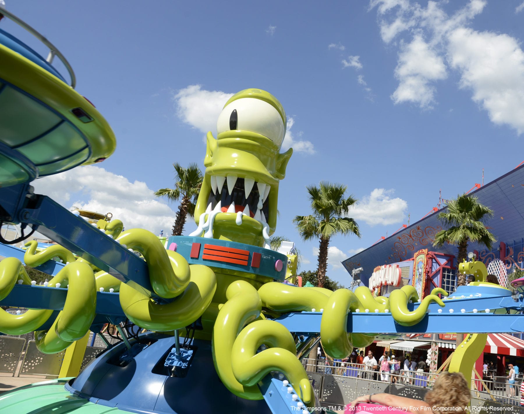 Kang and Kodos Ride at Universal Studios Orlando