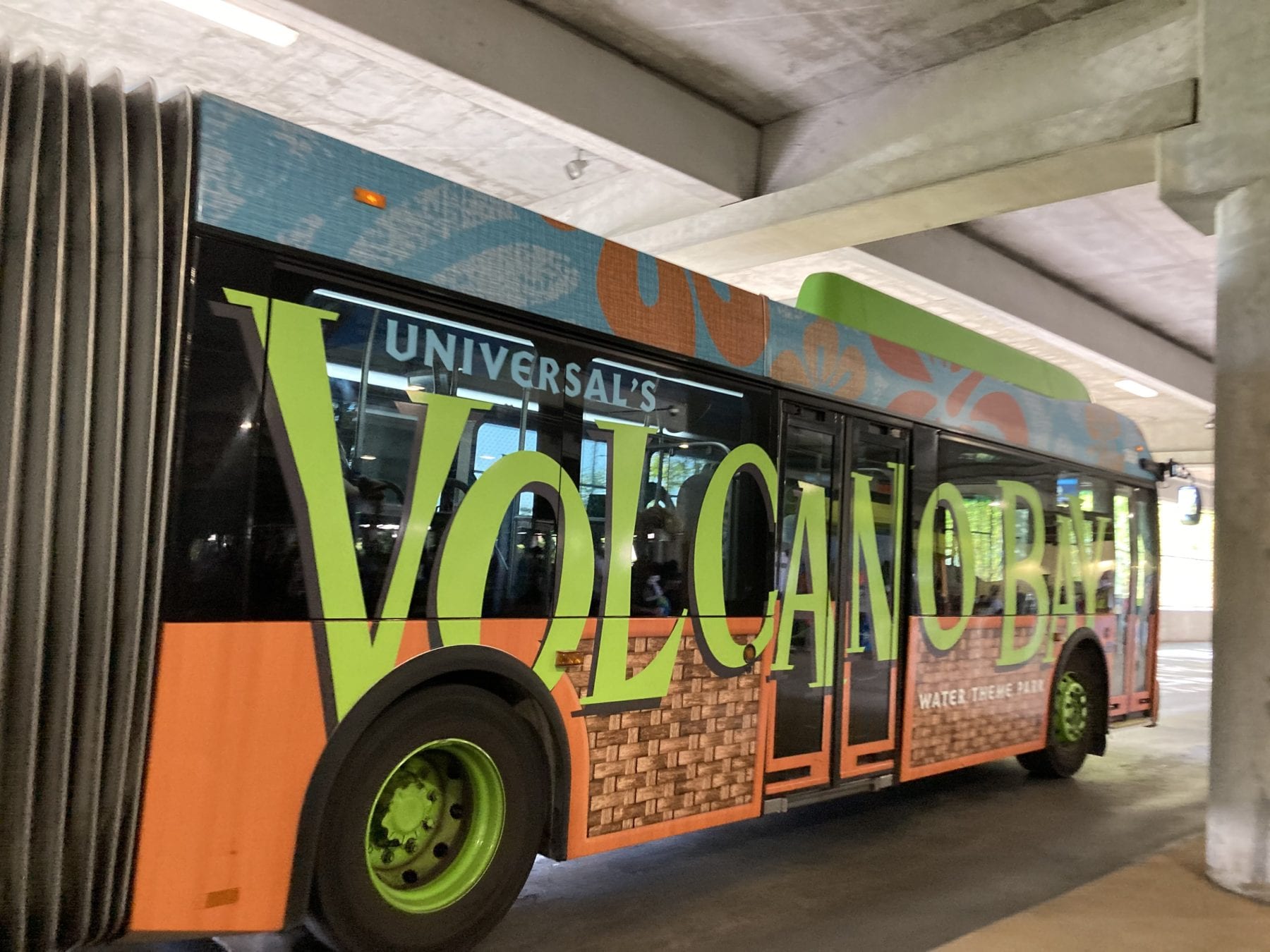 Volcano Bay Bus Transportation