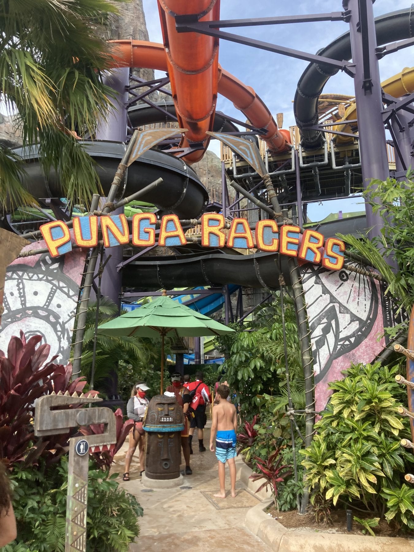 Punga Racers at Volcano Bay